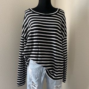 Comfy striped sweater